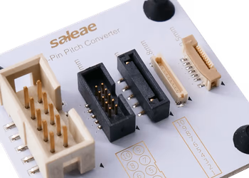 10-pin pitch converter breakout board for Saleae digital probes