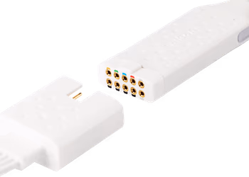 Saleae 4-channel digital probe with gold-plated connector pins
