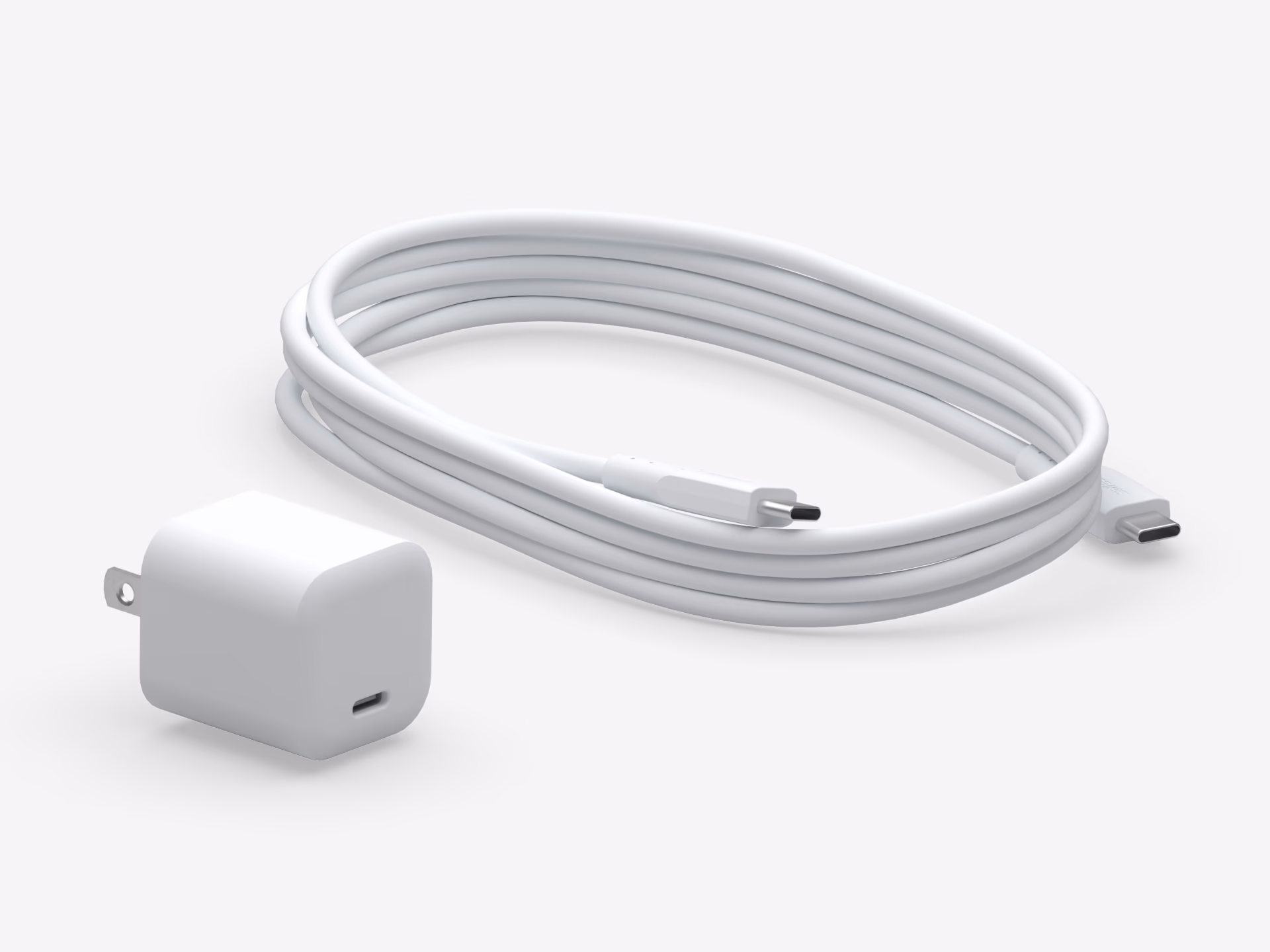 Type-C power adapter included with Logic MSO