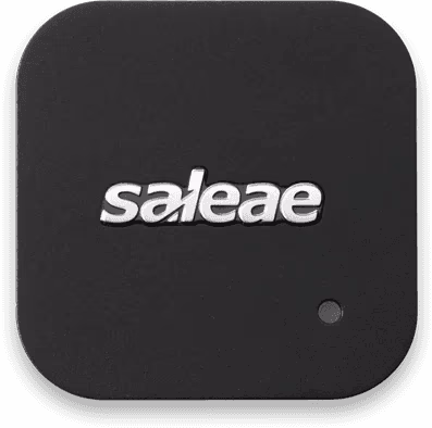 Saleae Logic 8 black anodized aluminum enclosure showing premium machined finish